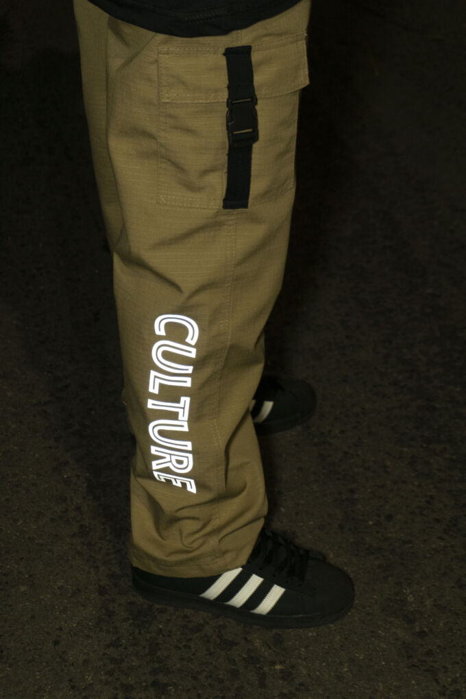 Culture Cargo Pants Outline 2 Khaki