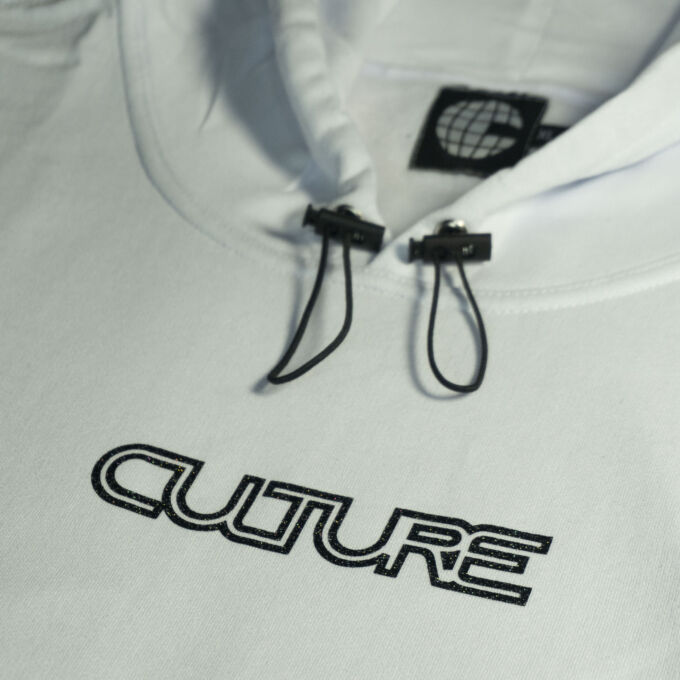 Culture Hoodie Holographic White