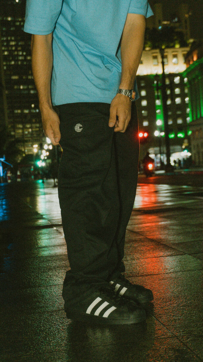 Culture Cargo Pants CTR 3M Black