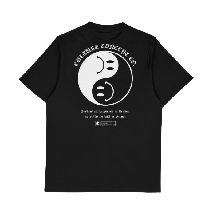 Culture Yin Yang Smiles 3M Black