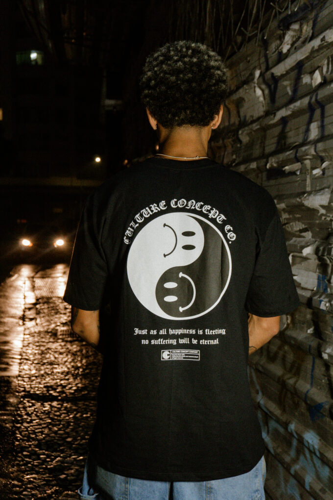 Culture Yin Yang Smiles 3M Black