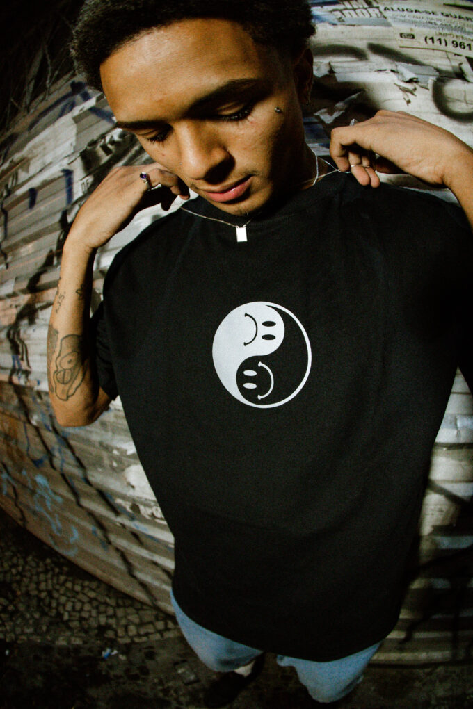 Culture Yin Yang Smiles 3M Black