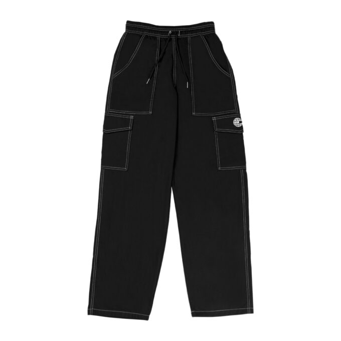 Culture Cargo Pants Contrast Black