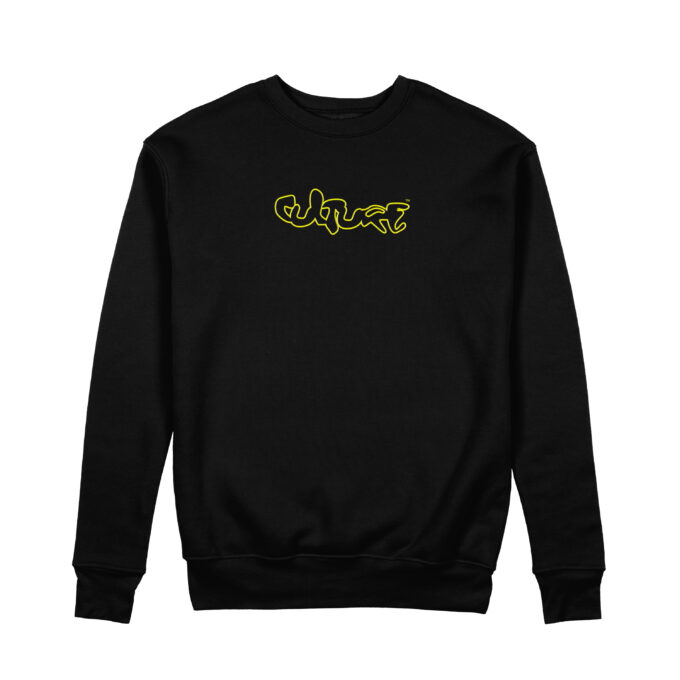 Culture Sweatshirt Basic Logo Black