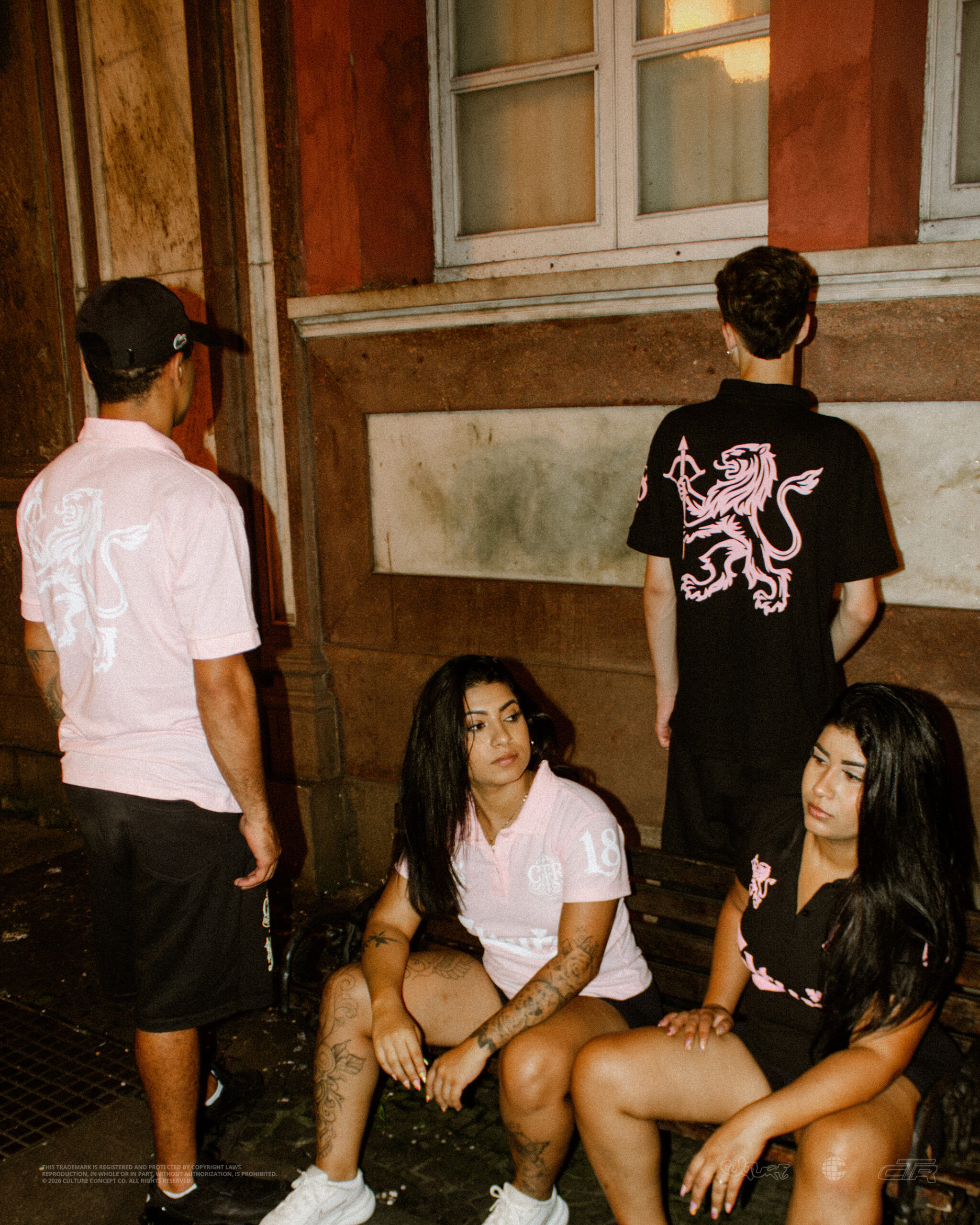 Culture Polo Imperial Baby Pink